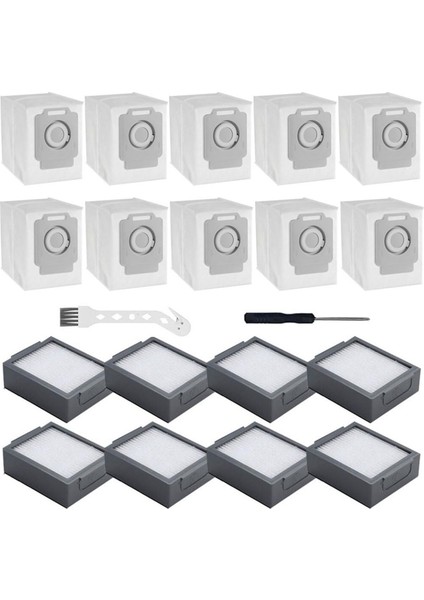 Hoover Yedek Parçaları,irobot Roomba I7 I7+ I6+ I8 I3+/plus E5 E6 E7 Elektrikli Süpürge Için Yedek Parça Kiti Hepa Filtreleri (Yurt Dışından)