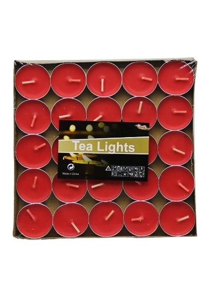 25 Parça Tea Light Mum (4453)