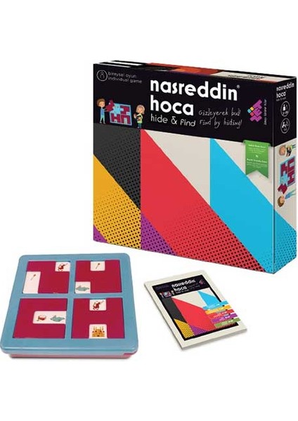 NASREDDİN HOCA Hide & Find Zeka ve Akıl Oyunu 3+ Yaş 1+ Oyuncu