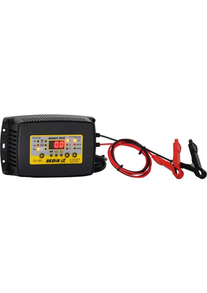 Smart 1210 Yerli Üretim Akıllı Akü Şarj + Kurtarma Cihazı 6/12 Volt 10 Amper