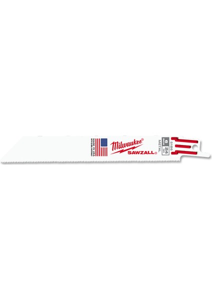 Metal Kesim Kılıç Testere Bıçağı (5'li Paket) 150mm