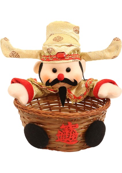 El Dokuma Sepet Ş Sepeti Yıl Dekorasyonu Altın (Yurt Dışından) fırsatları