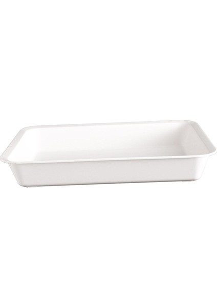 Gıda Tepsisi Dikdörtgen Yemek Tabağı Kamp Ev Partisi Için 33.88CMX25.9CMX5CM (Yurt Dışından)