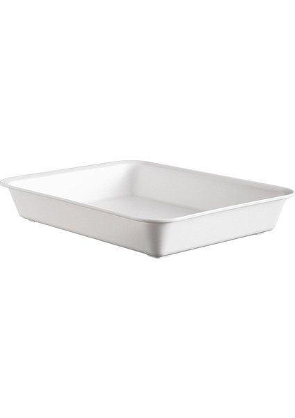 Gıda Tepsisi Dikdörtgen Yemek Tabağı Kamp Ev Partisi Için 33.88CMX25.9CMX5CM (Yurt Dışından)