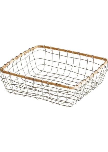 Mutfak Meyve Sepeti Tel Dokuma Sepet Yumurta Sepeti Ev Dekor Yumurta Kabı S (Yurt Dışından)