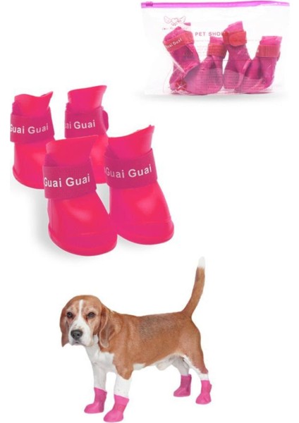Silikon Kedi Köpek Ayakkabısı