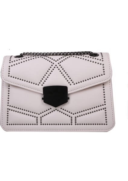 Kadın Çantası Crossbody Çanta Doku Büyük Kapasiteli Küçük Kare Çanta (Yurt Dışından)