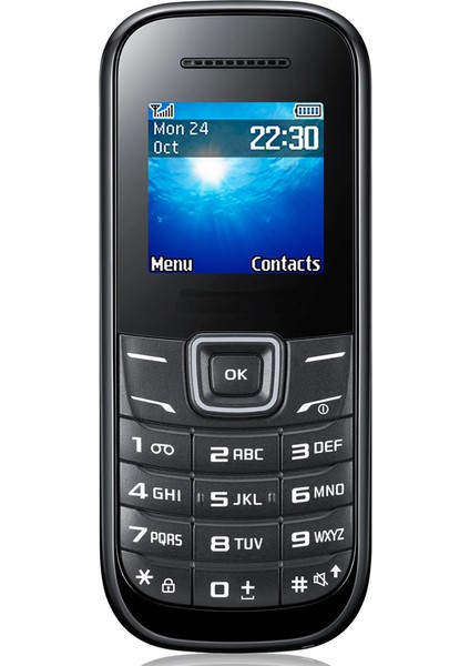 Samsung E 1205 Tuşlu Cep Telefonu Siyah