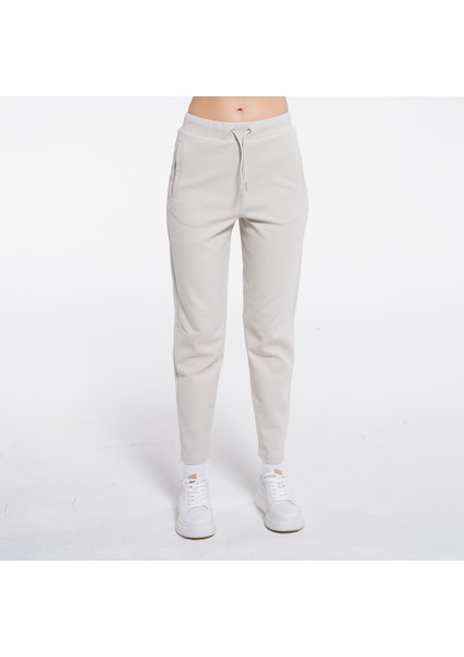 Friday Offset Drek Bej Kadın Scuba Unisex Pantolon Jogger