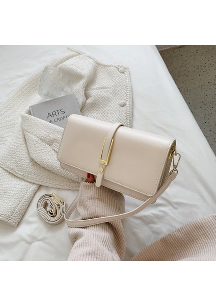 Popüler Küçük Çanta, Dokulu Kadın Çantası, Retro Omuz Çantası, Çok Yönlü Crossbody Küçük Kare Çanta (Yurt Dışından)