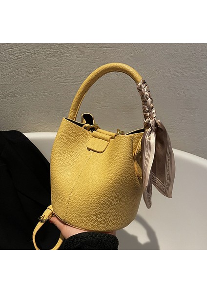 Niş Tasarım Messenger Çanta Moda Kullanışlı Kova Çantası (Yurt Dışından)