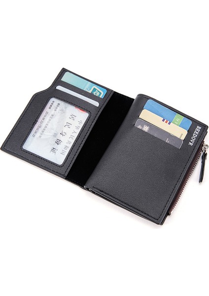 Erkek Yeni Fermuarlı Kompakt Cüzdan (Yurt Dışından) modelleri