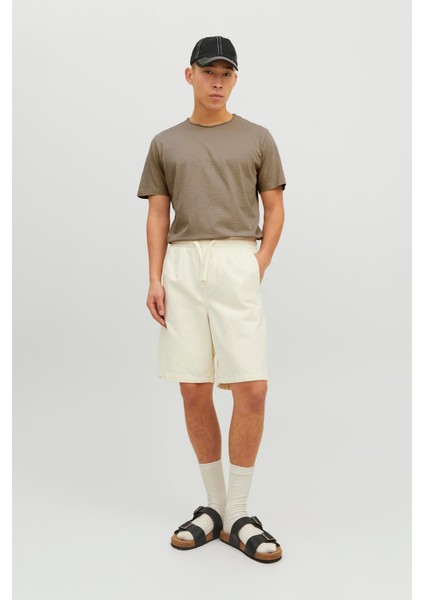 Essentials Jjebasher Pamuklu Bisiklet Yaka T Shirt Erkek T Shirt 12182498