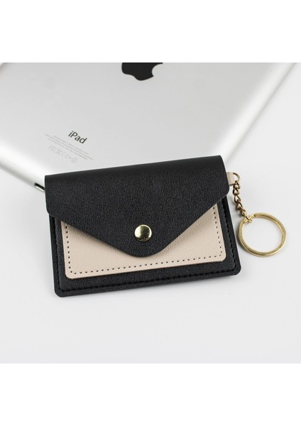 Yeni Pu Kart Tutucu Şeker Rengi Basit Bozuk Para Cüzdanı (Yurt Dışından)