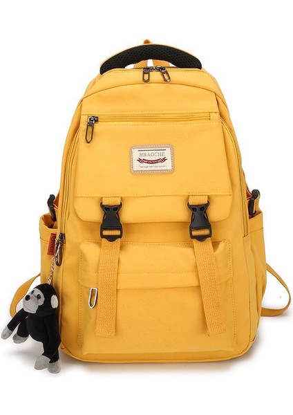 Su Geçirmez Kore Tarzı Kız Öğrenci Sırt Çantası (Yurt Dışından)