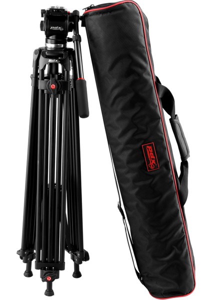 24FİLM 508B Pro Profesyonel Video Tripod 190CM 9 kg Taşıma