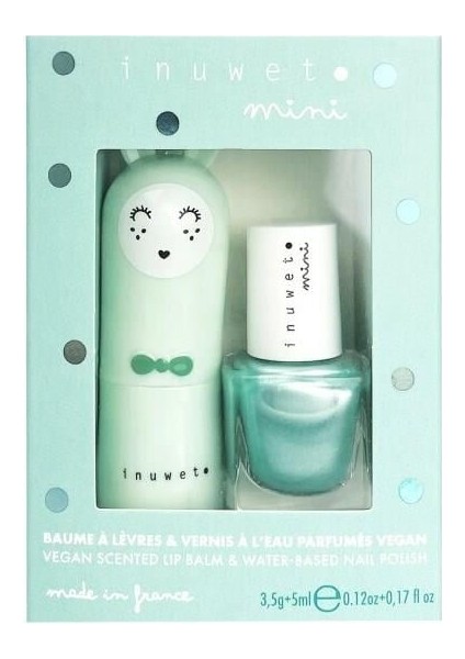 İnuwet Duo Aqua Lip Balm Oje B02+ NAİL POLİSH