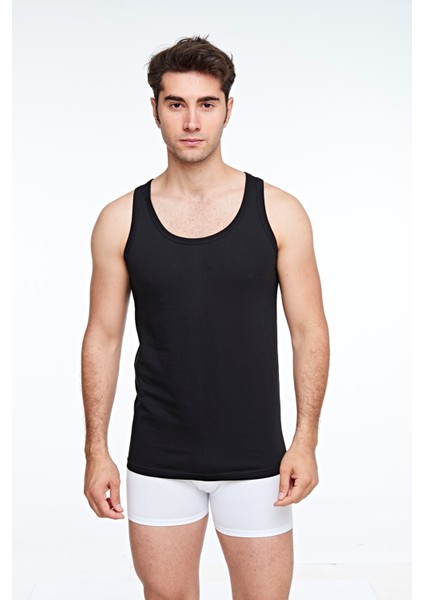 Erkek Pamuklu Süprem Penye Renkli Atlet 6'lı - 407