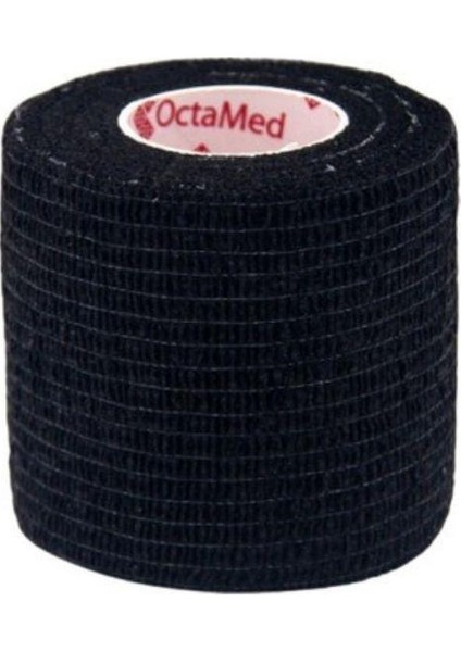 Octamed - Kendinden Yapışkanlı Coban Bandaj 10CM x 4.5m Siyah - 1 Adet