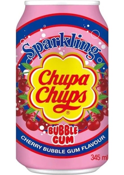 Chupa Chups Cherry Bubblegrum Flavour 345ml