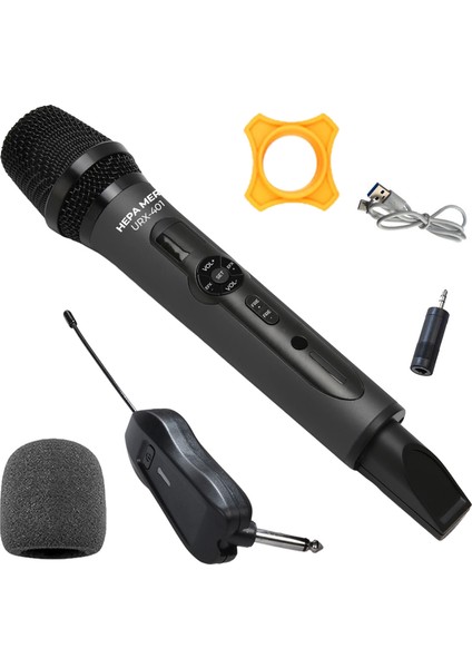 URX-401E UHF Telsiz Kablosuz El Mikrofonu