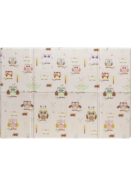 Owl Party Premium Katlamalı Oyun Matı / Halısı 130cm*190cm*12mm MAT018