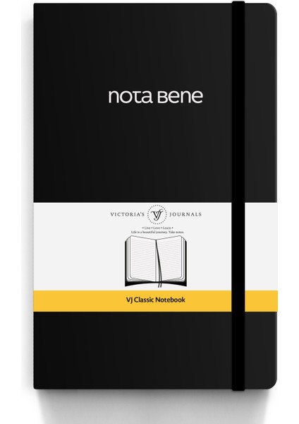 Nota Bene Classic Esnek Kapak Defter, 13X21 Cm, Çizgili