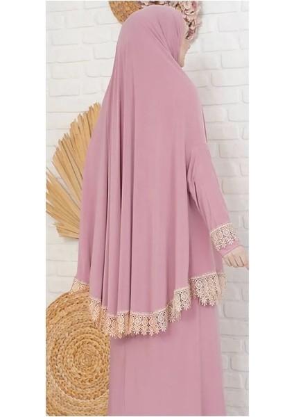 Namaz Kıyafetleri 2 Parç Dantelli fiyatları