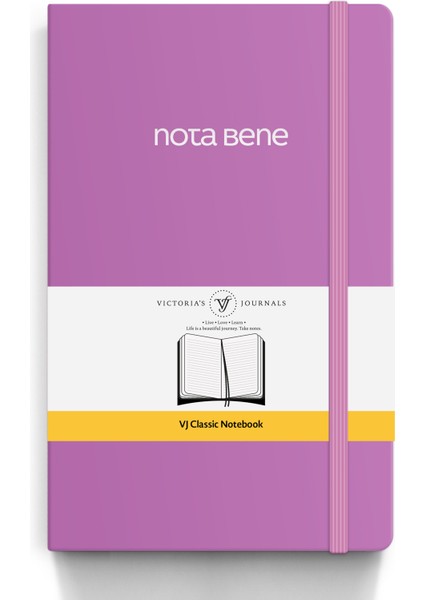 Nota Bene Classic Esnek Kapak Defter, 13X21 Cm, Çizgili