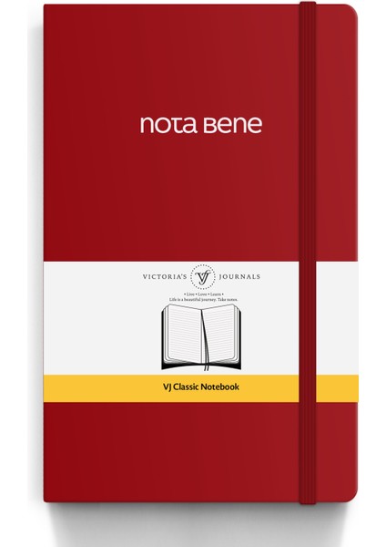 Nota Bene Classic Esnek Kapak Defter, 13X21 Cm, Çizgili