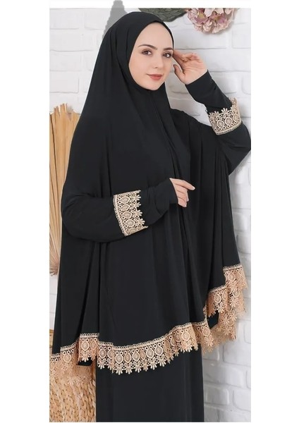 Namaz Kıyafetleri 2 Parç Dantelli