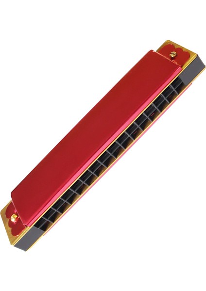 JM-16MP 16 Delikli Mızıka - Harmonika - Kırmızı modelleri