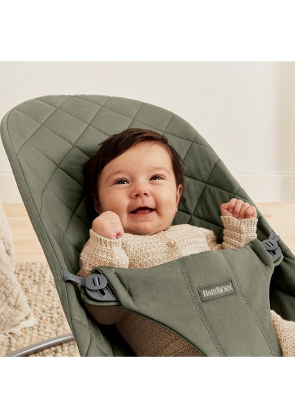 Bliss Ana Kucağı & Kanguru Mini Cotton Yenidoğan Seti / Dark Green