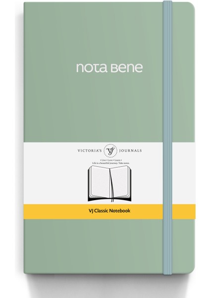 Nota Bene Classic Esnek Kapak Defter, 13X21 Cm, Çizgili