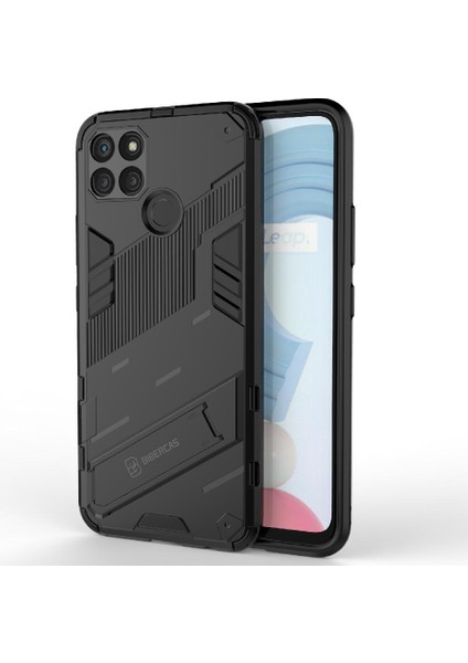 Realme C21Y Sağlam Askeri Kickstand Koruyucu Kapak Için Kılıf (Yurt Dışından) indirimleri
