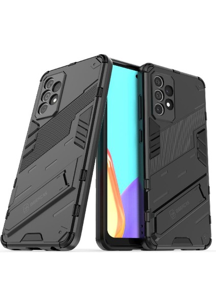 Samsung Galaxy Case 5g Sağlam Askeri Kickstand Koruyucu Kapak Için Kılıf (Yurt Dışından)