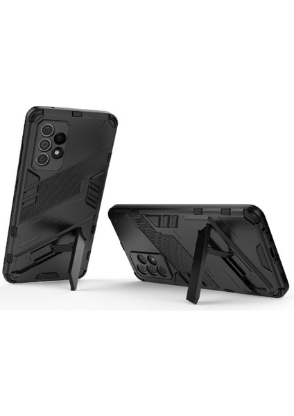 Samsung Galaxy Case 5g Sağlam Askeri Kickstand Koruyucu Kapak Için Kılıf (Yurt Dışından)