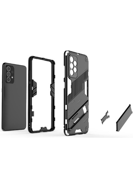 Samsung Galaxy Case 5g Sağlam Askeri Kickstand Koruyucu Kapak Için Kılıf (Yurt Dışından)