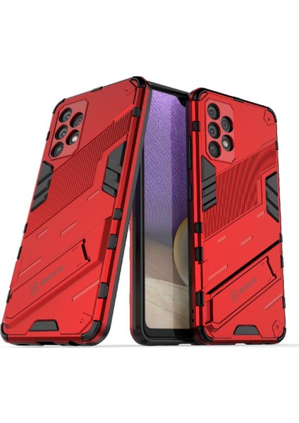Samsung Galaxy A32 4g Kickstand Koruyucu Kapak Sağlam Askeri (Yurt Dışından)