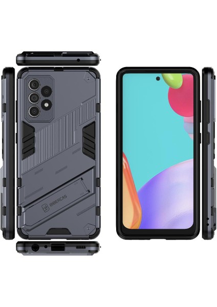 Samsung Galaxy Case 5g Sağlam Askeri Kickstand Koruyucu Kapak Için Kılıf (Yurt Dışından)