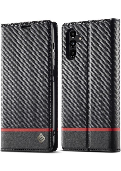 Samsung Galaxy A34 5g Manyetik Karbon Fiber Tam Koruma Için Kılıf (Yurt Dışından)