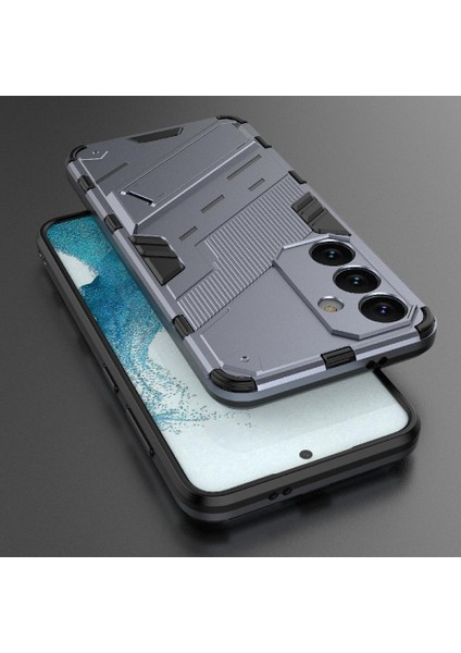 Samsung Galaxy S24 5g Kickstand Koruyucu Kapak Sağlam Askeri (Yurt Dışından)
