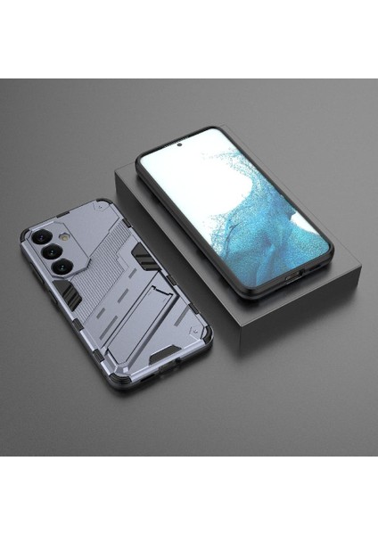 Samsung Galaxy S24 5g Kickstand Koruyucu Kapak Sağlam Askeri (Yurt Dışından)