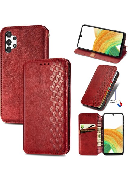 Samsung Galaxy A13 4g Cüzdan Fonksiyonu Için Kılıf Moda Tasarımı Zarif (Yurt Dışından) fırsatları