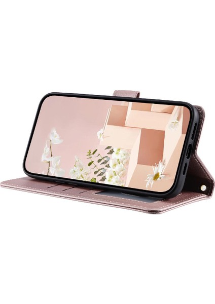 Huawei P40 Lite Için Telefon Kılıfı Kart Yuvaları Tutucu Manyetik Kapak Folio El (Yurt Dışından)