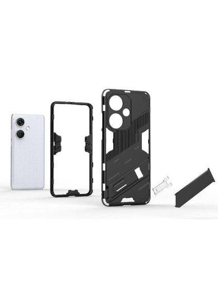 Oneplus Nord Ce 3 5g Koruyucu Kapak Için Kılıf Sağlam Askeri Kickstand (Yurt Dışından)