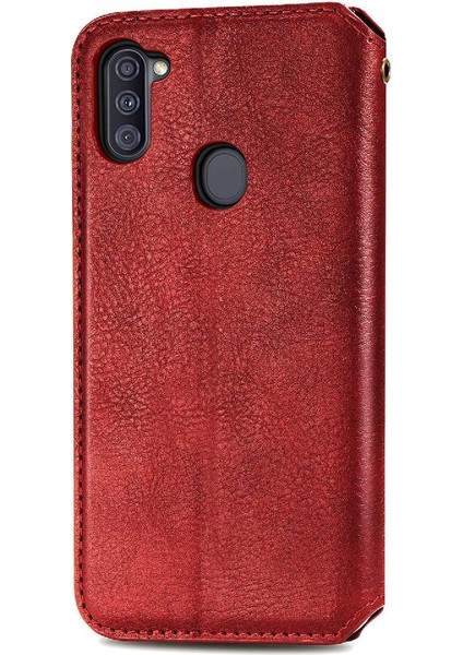 Samsung Galaxy A11 Için Kılıf Kapak Kapak Cüzdan Fonksiyonu Deri Kılıf (Yurt Dışından) fiyatları