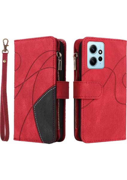 Xiaomi Redmi Not 12 4g Dokuz Kart Yuvaları ile Kickstand Koruyucu Kılıf (Yurt Dışından)