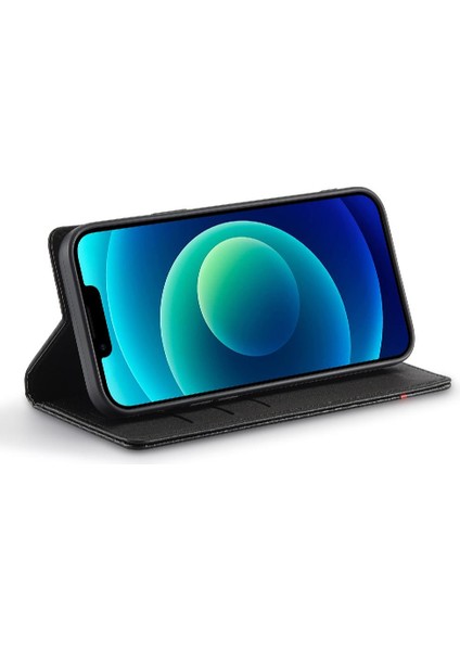 Iphone 14 Için Kılıf Manyetik Karbon Fiber Kart Ekleme Deri Folio (Yurt Dışından) indirimleri