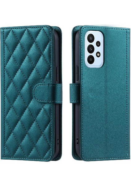 Samsung Galaxy A33 5g Için Telefon Kılıfı Manyetik El Kayışı Kart Yuvaları Flip (Yurt Dışından)
